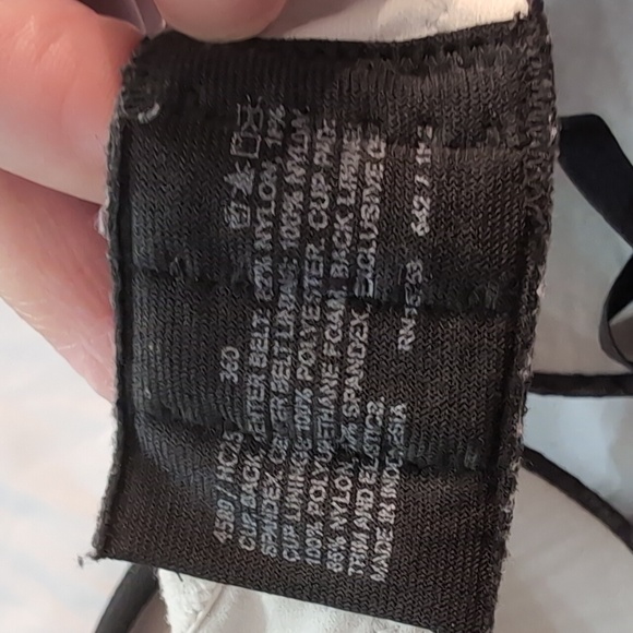 Women's Size 36D Unbranded Black Padded Pushup Bra with Underwire - Picture 3 of 12